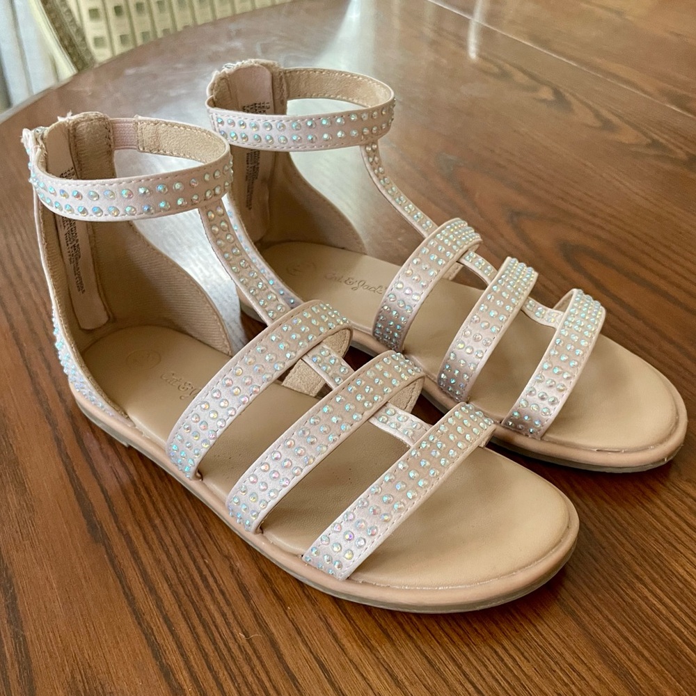 Little girls kids size 13 Sandals